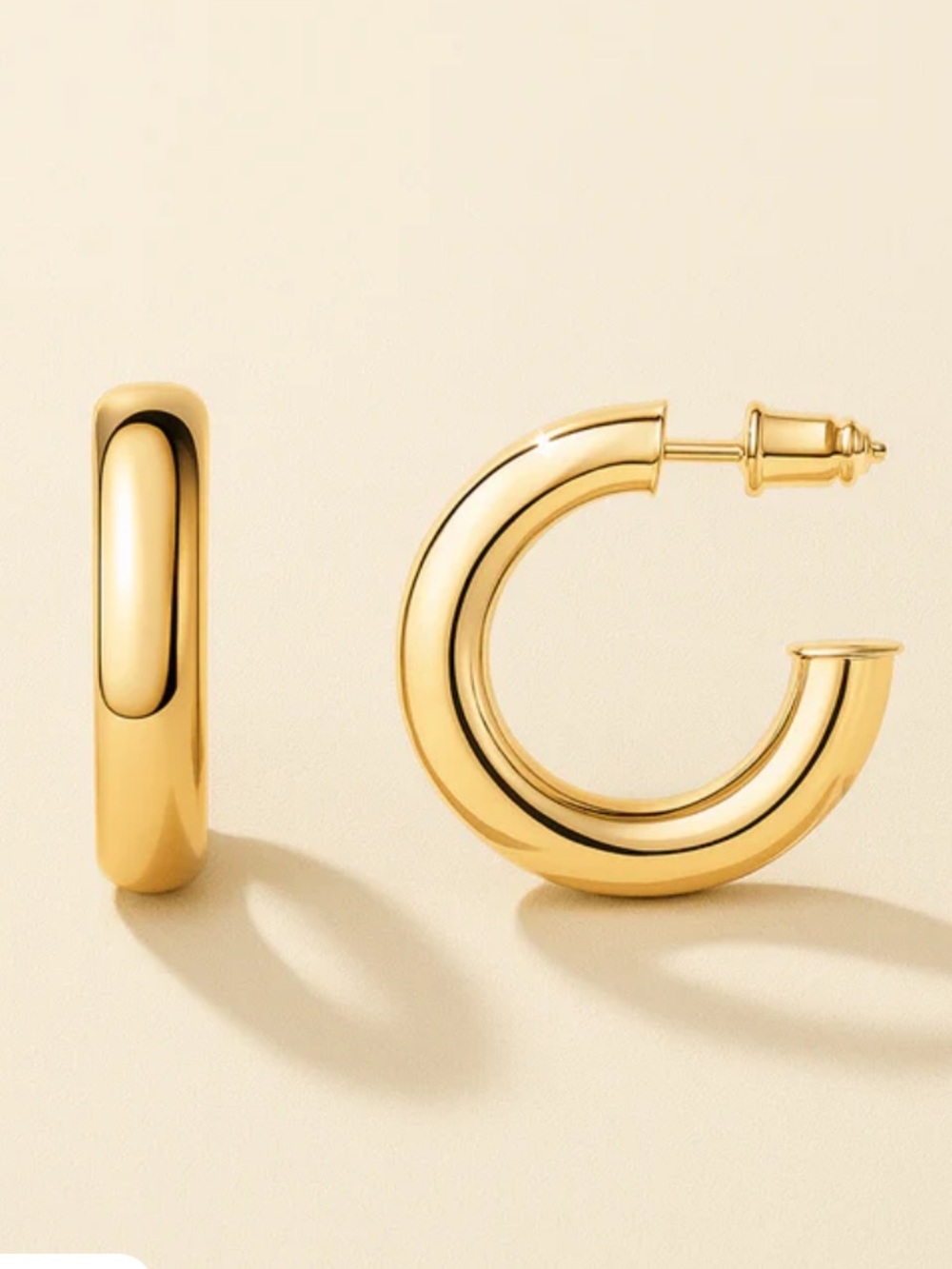 Louise CarterGold Hoop Earrings — Women Jewelry